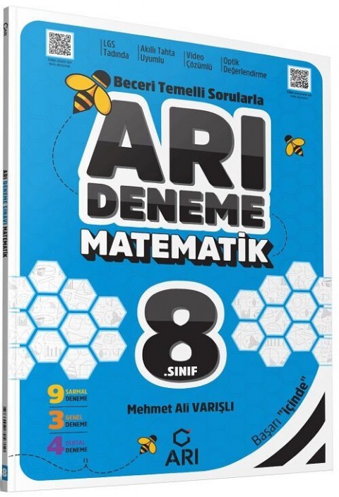 8. Sınıf Matematik Arı Deneme Seti Arı Yayınları