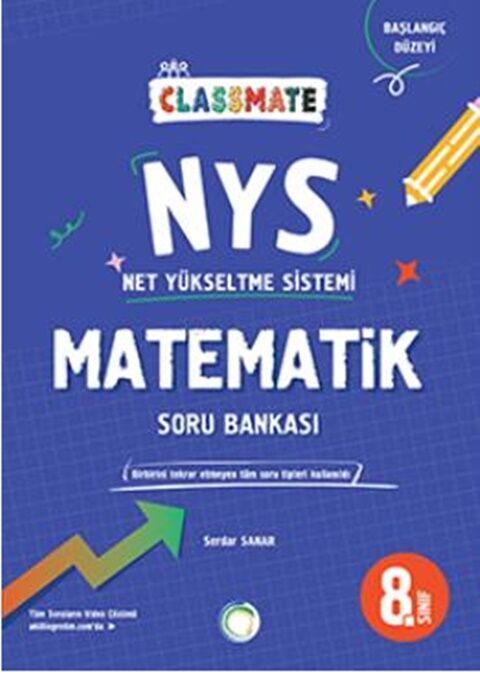 Okyanus 8. Sınıf Matematik Classmate NYS Soru Bankası Okyanus Yayınları
