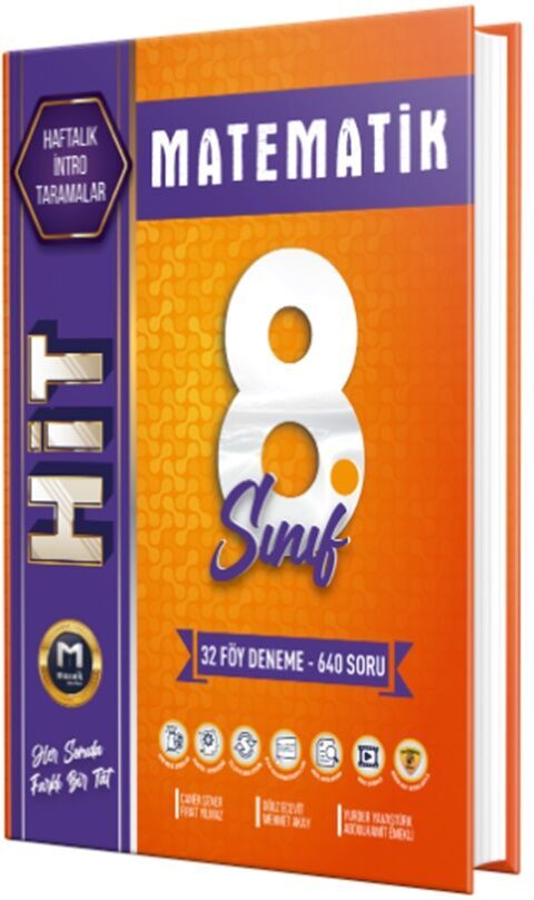 8. Sınıf Matematik Hit 32 li Deneme Mozaik Yayınları