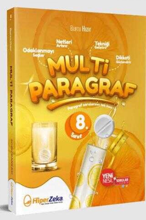 8. Sınıf Multi Paragraf Soru Bankası Hiper Zeka Yayınları