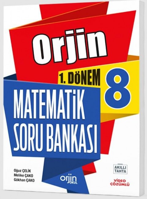 8. Sınıf Orjin 1. Dönem Matematik Soru Bankası Kurmay Elt Yayınları