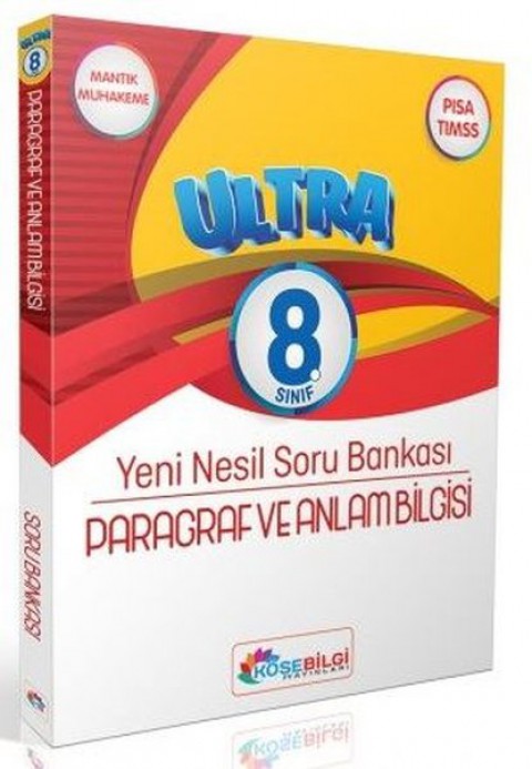 8. Sınıf Paragraf ve Anlam Bilgisi Soru Bankası KöşeBilgi Yayınları