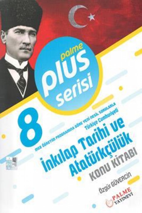 8. Sınıf Plus Serisi T. C. İnkılap Tarihi ve Atatürkçülük Konu Kitabı Palme Yayınları