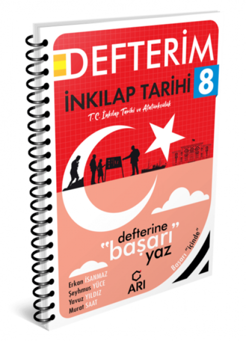 8. Sınıf Sosyalimo Akıllı İnkılap Tarihi Defteri Arı Yayınları