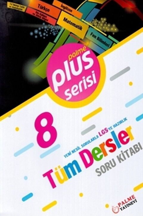 8. Sınıf Tüm Dersler Plus Soru Kitabı Palme Yayınları