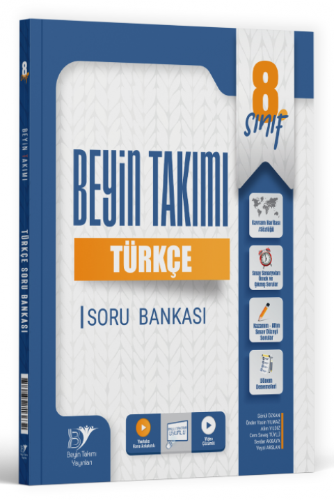 8. Sınıf Türkçe Beyin Takımı Soru Bankası Beyin Takımı Yayınları