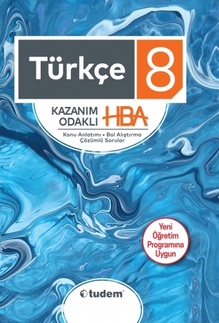 8. Sınıf Türkçe Kazanım Odaklı HBA Tudem Eğitim