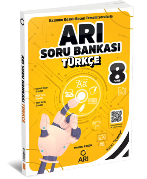 8. Sınıf Türkçe Soru Bankası Arı Yayınları