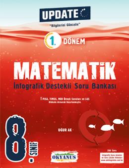 8. Sınıf Update 1. Dönem İnfografik Destekli Matematik Soru Bankası Okyanus Yayıncılık