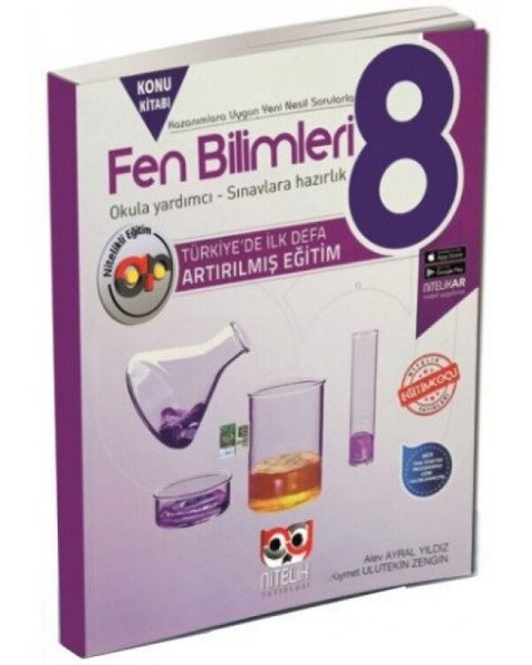 8.Sınıf Artırılmış Fen Bilimleri Konu Anlatımlı  Nitelik Yayınları