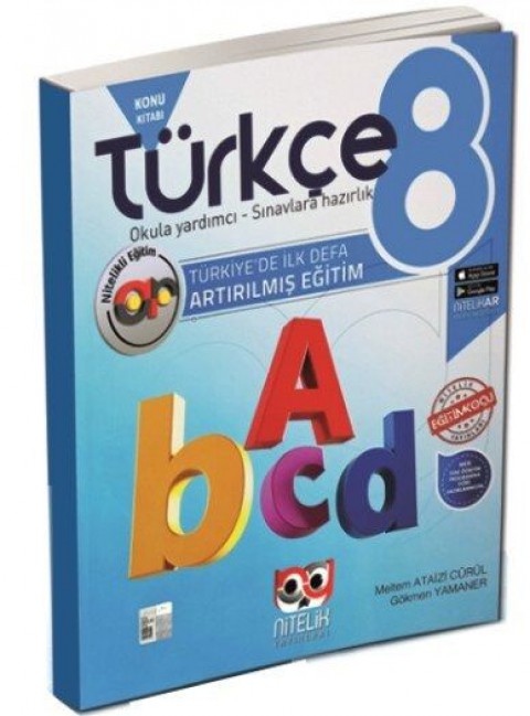8.Sınıf Artırılmış Türkçe Konu Anlatımlı  Nitelik Yayınları