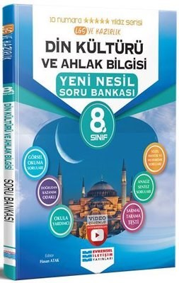 8.Sınıf Din Kültürü ve Ahlak Bilgisi Video Çözümlü Soru Bankası Evrensel İletişim Yayınları