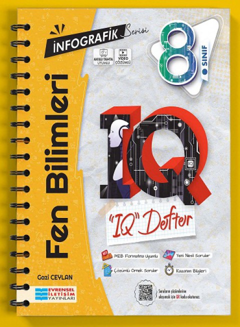 8.Sınıf Fen Bilimleri İnfografik Serisi Akıllı Defter Evrensel İletişim