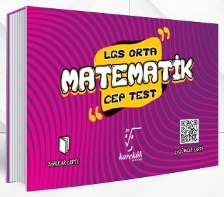 8. Sınıf LGS Matematik Orta Cep Test Karekök Yayınları