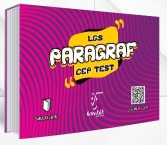 8. Sınıf LGS Paragraf Cep Test Karekök Yayınları