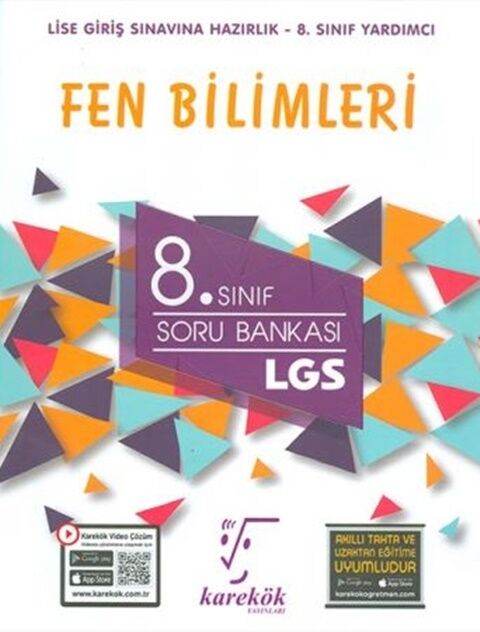 8. Sınıf Fen Bilimleri LGS Güncel Soru Bankası Karekök Yayınları