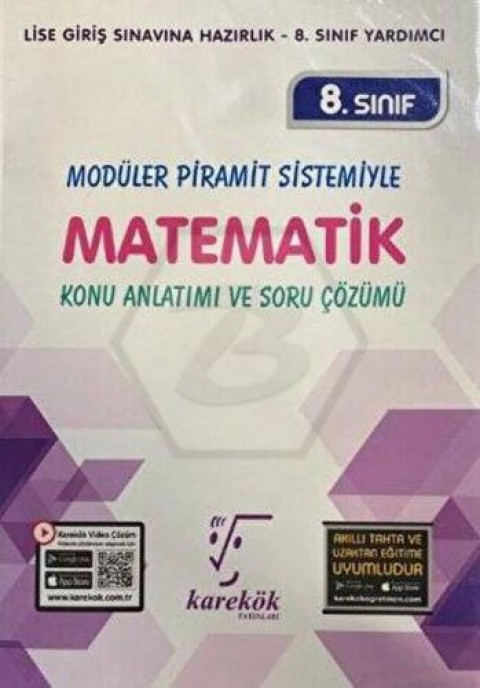 8.Sınıf LGS Matematik MPS Konu Anlatımlı Karekök Yayınları