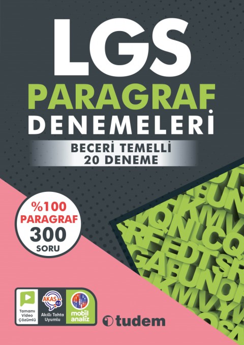 8.Sınıf Paragraf Denemeleri Tudem Eğitim