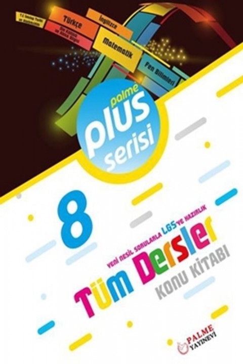 8.Sınıf Plus Tüm Dersler Konu Kitabı Palme Yayınları