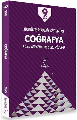 9. Sınıf Coğrafya Modüler Piramit Sistemiyle Konu Anlatımlı ve Soru Çözümü Karekök Yayınları