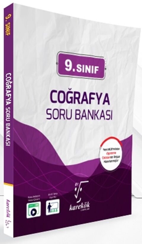 9. Sınıf Coğrafya Soru Bankası Karekök Yayınları