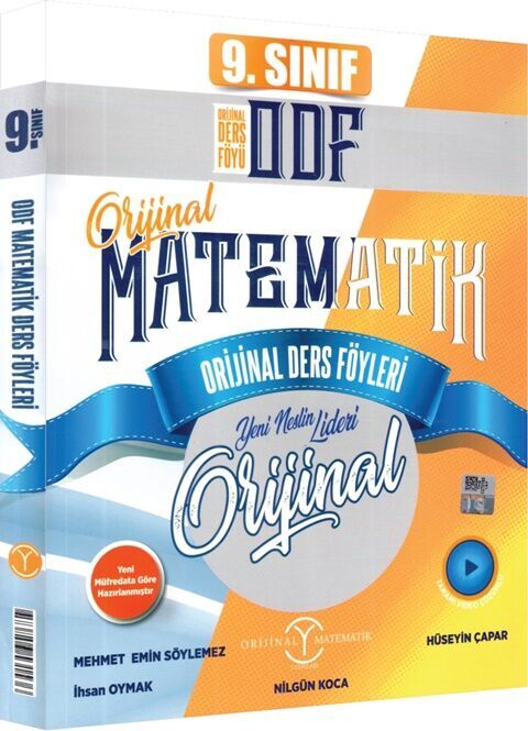 9. Sınıf Matematik ODF KDT Seti Orijinal Yayınları