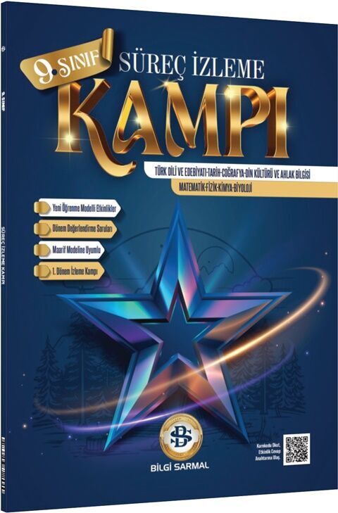 9. Sınıf Tüm Dersler Süreç İzleme Kampı Bilgi Sarmal Yayınları