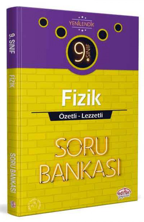 9. Sınıf Vip Fizik Özetli Lezzetli Soru Bankası Editör Yayınları