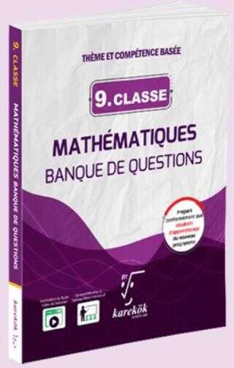 9.Classe Mathematiques Banque Questions Karekök Yayıncılık