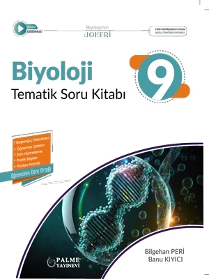 9.Sınıf Biyoloji Tematik Soru Kitabı Palme Yayınları