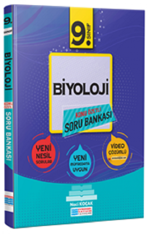 9.Sınıf Biyoloji Video Çözümlü Soru Bankası Evrensel İletişim Yayınları