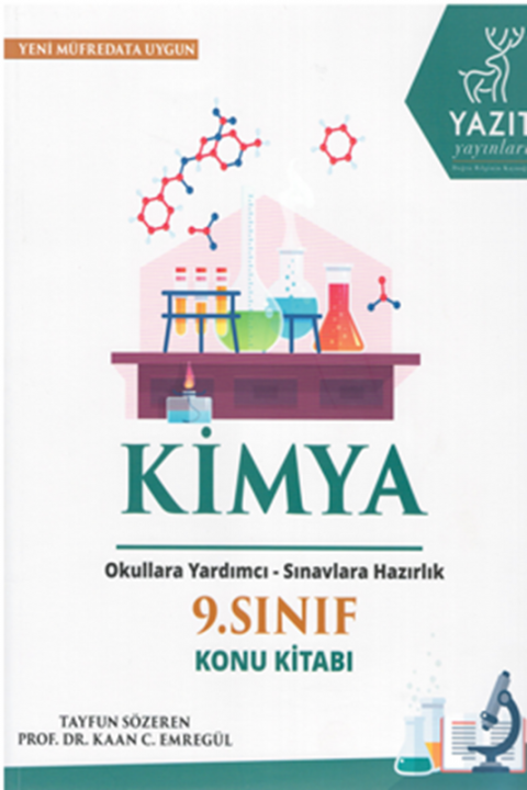 9.Sınıf Kimya Konu Kitabı Yeni Yazıt Yayınları