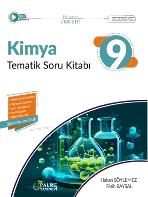 9.Sınıf Kimya Tematik Soru Kitabı Palme Yayınları