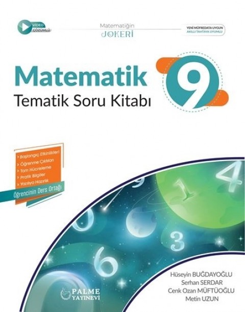 9.Sınıf Matematik Tematik Soru Kitabı Palme Yayınları
