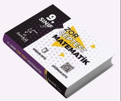 9.Sınıf Zor Matematik Cep Test Karekök Yayınları