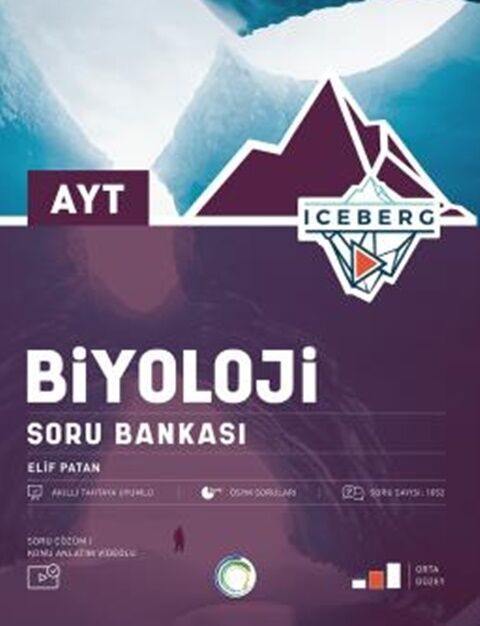 AYT Biyoloji Iceberg Soru Bankası Okyanus Yayınları