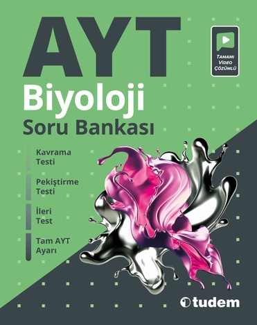 AYT Biyoloji Soru Bankası Tudem Yayınları