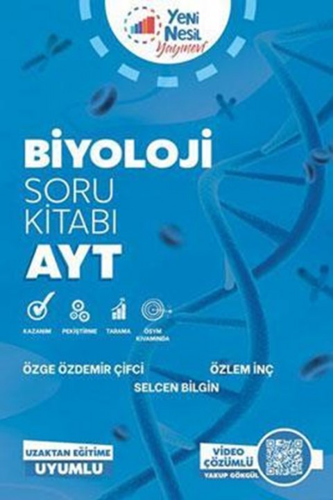AYT Biyoloji Soru Kitabı Yeni Nesil Yayınları