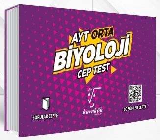 AYT Biyoloji Orta Cep Test Karekök Yayınları