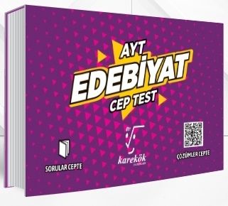 AYT Edebiyat Cep Test Karekök Yayınları