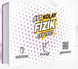 AYT Fizik Kolay Cep Test Karekök Yayınları