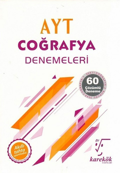 AYT Coğrafya 60lı Deneme Karekök Yayınları