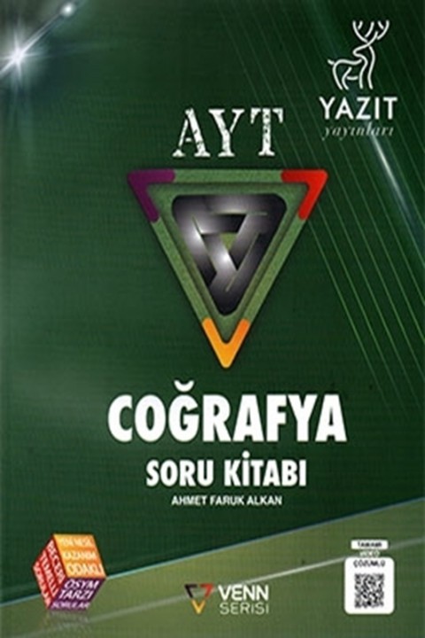 AYT Coğrafya Venn Serisi Soru Kitabı Yazıt Yayınları