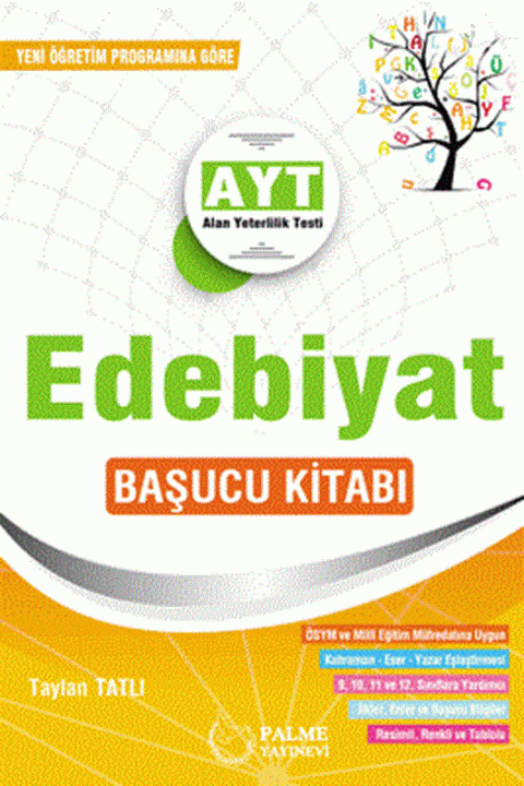 AYT Edebiyat Başucu Kitabı Palme Yayınları