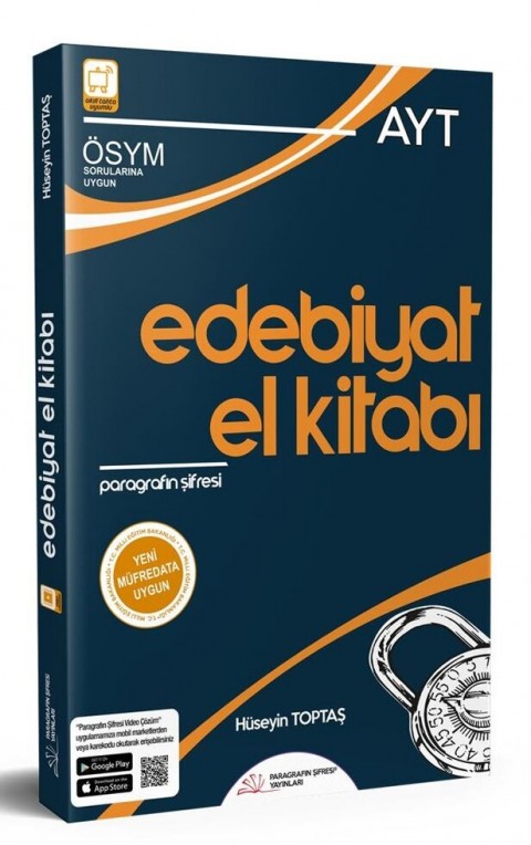 AYT Edebiyat El Kitabı Paragrafın Şifresi Yayınları