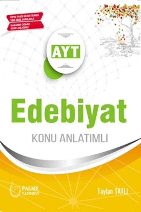 AYT Edebiyat Konu Anlatımlı Palme Yayınları