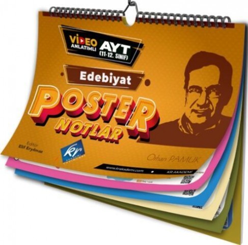 AYT Edebiyat Poster Notlar KR Akademi