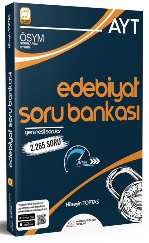 AYT Edebiyat Soru Bankası Paragrafın Şifresi Yayınları