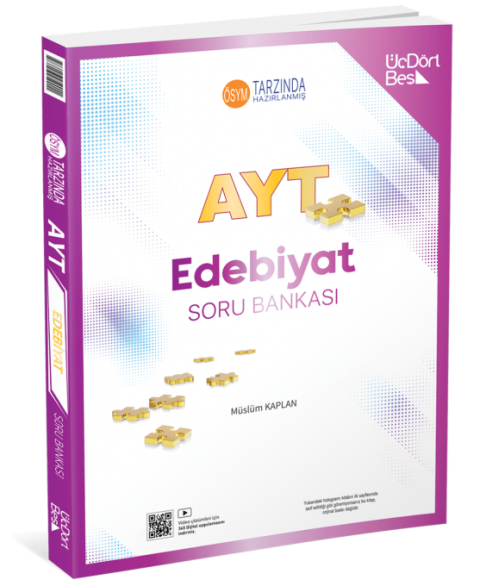 AYT Edebiyat Soru Bankası ÜçDörtBeş Yayınları