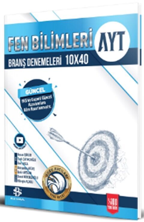 AYT Fen Bilimleri 10 x 40 Branş Denemeleri Bilgi Sarmal Yayınları